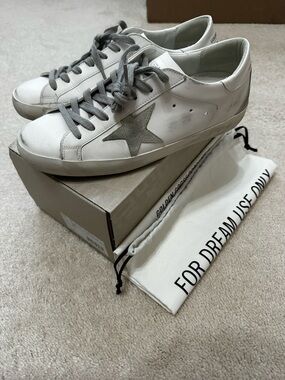 Golden Goose Men’s Superstar Sneakers Size EU 41 US 8